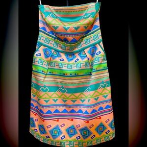 JADE STRAPLESS MINI DRESS